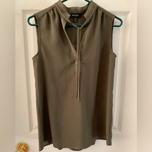 Lord & Taylor Moss Green Top